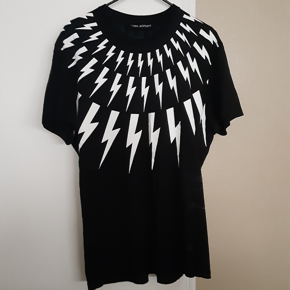 Neil Barrett Lighting Bolt Tshirt